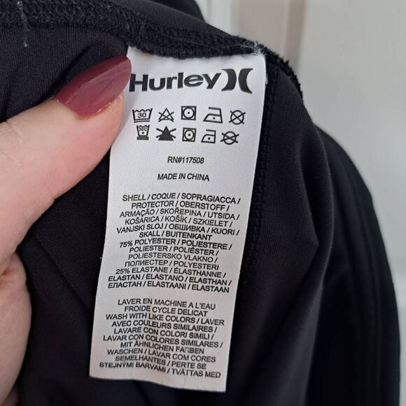 Hurley Junior's Striped Panel Leggings size Medium - Picture 7 of 8